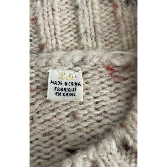 Anthropologie Charlie & Robin Sweater Pullover Tweed Knit Wool Blend - Picture 10 of 11